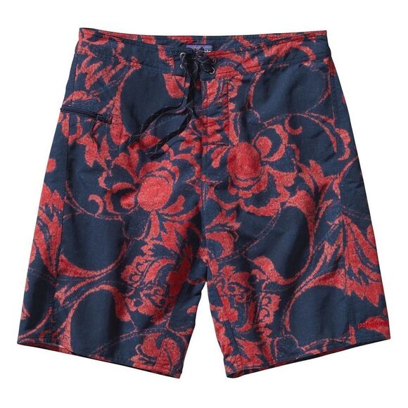 Patagonia Other - Patagonia Wavefarer Blue & Red Quick Drying Drawstring Board Shorts. Size 34.
